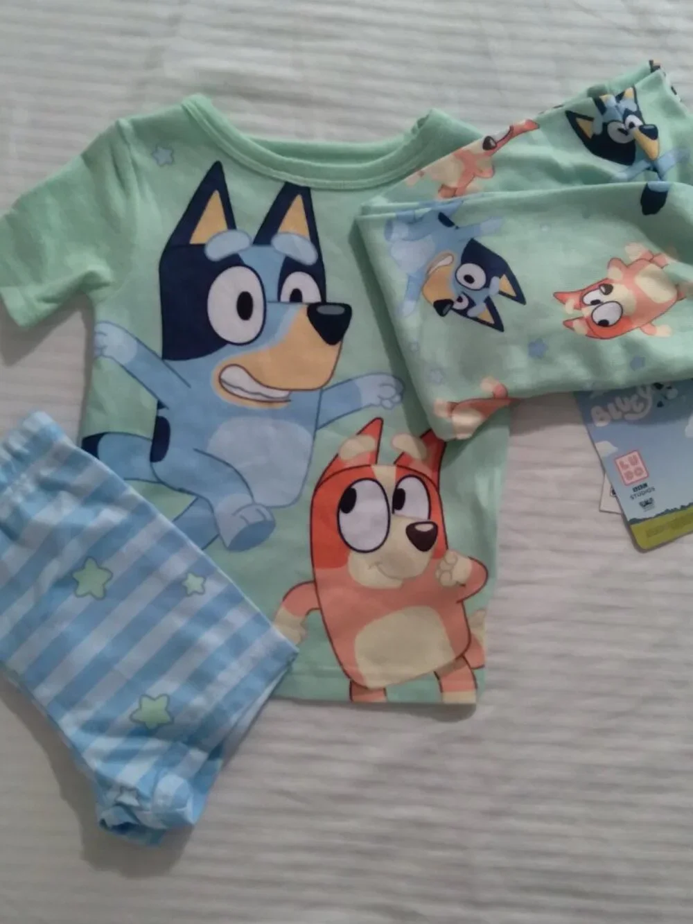 Bluey 3 Piece Pajama Set